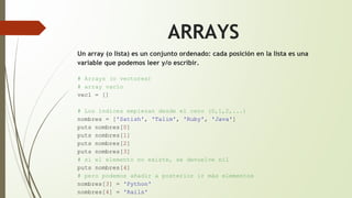 Ruby exposición | PPTX