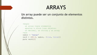 Ruby exposición | PPTX