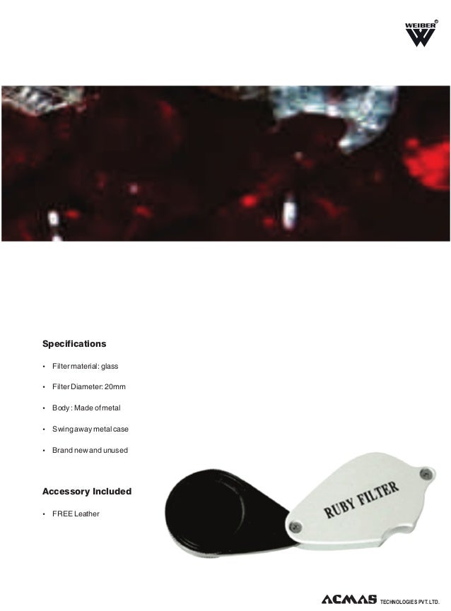 Ruby Filter by ACMAS Technologies Pvt Ltd.