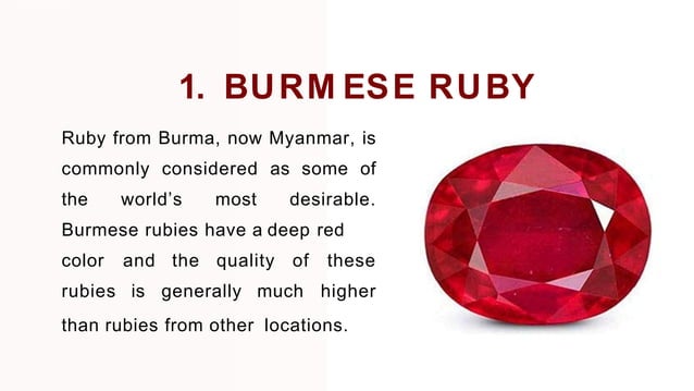 Types of Ruby | PPTX