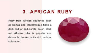 Types of Ruby | PPTX