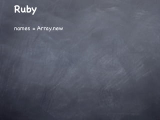 Rake
require File.expand_path('../conﬁg/application', __FILE__)

!

Myapp::Application.load_tasks


rake db:create
rake routes

 