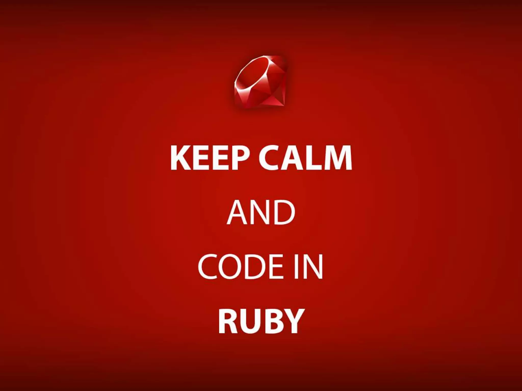 Ruby Introduction