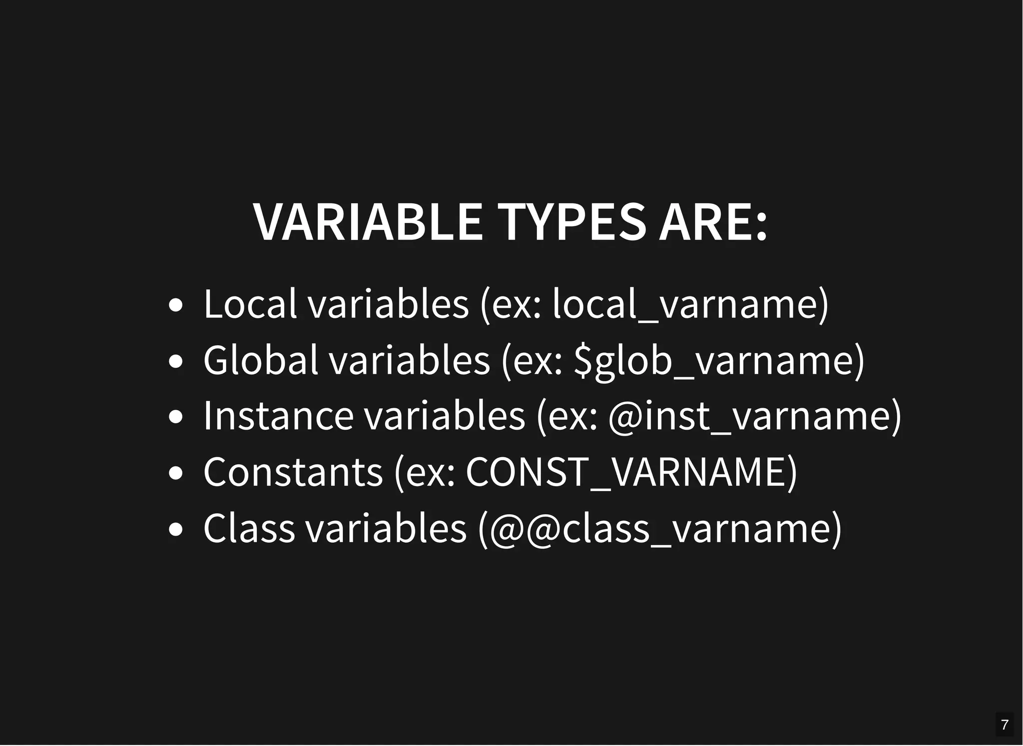 ruby fundamental and object oriented programming | PPT