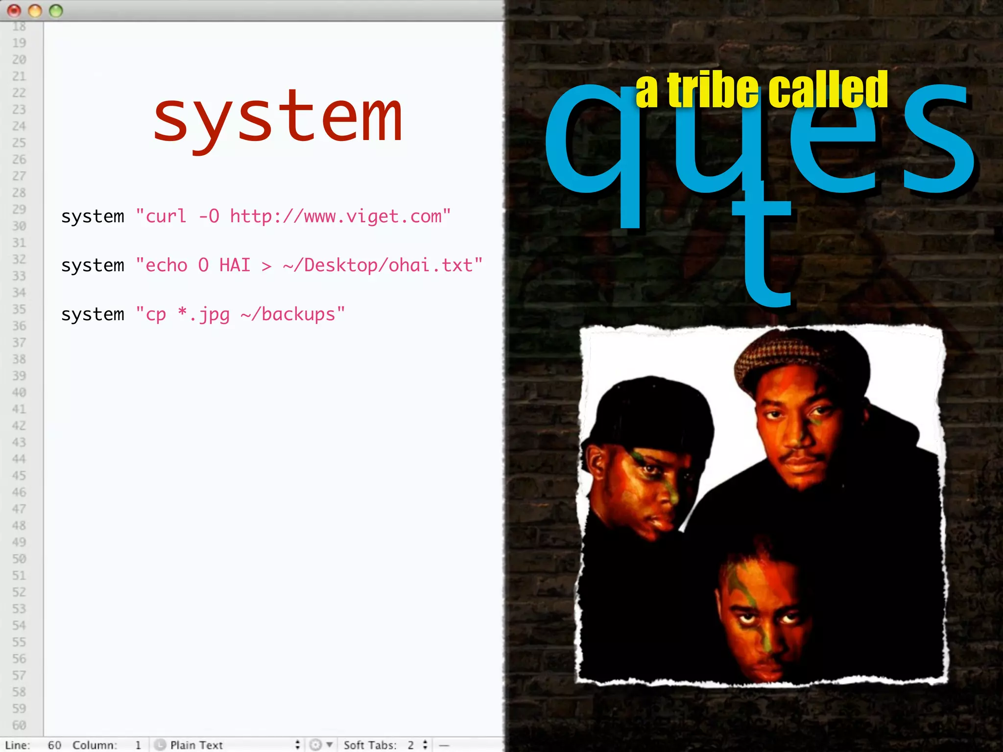 A Brief Introduction to Ruby & Mid-90s Hip Hop | PPT