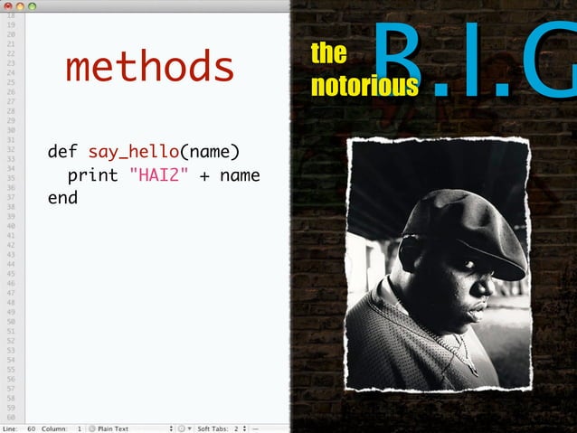 A Brief Introduction to Ruby & Mid-90s Hip Hop | PPT
