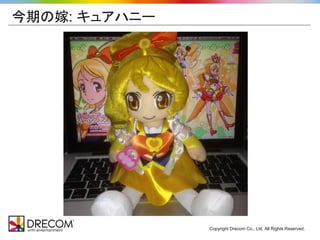 Copyright Drecom Co., Ltd. All Rights Reserved. 
今期の嫁: キュアハニー 
 