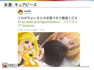 Copyright Drecom Co., Ltd. All Rights Reserved. 
本妻: キュアピース 
 