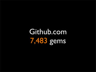 Github.com
7,483 gems
 