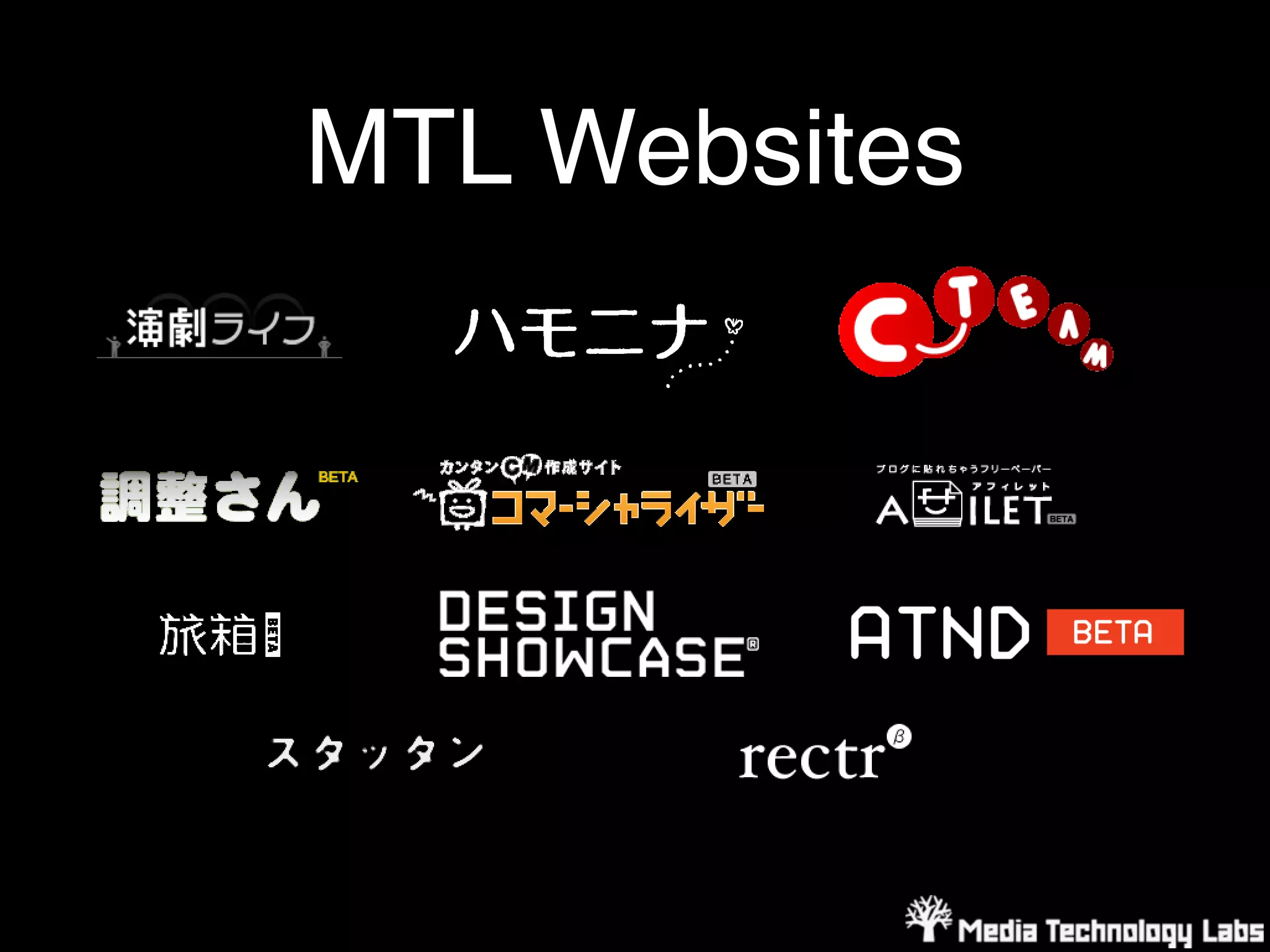MTL Websites
 