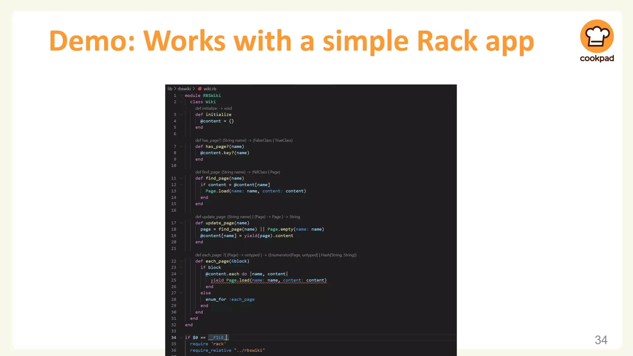 Demo: Works with a simple Rack app
34
 
