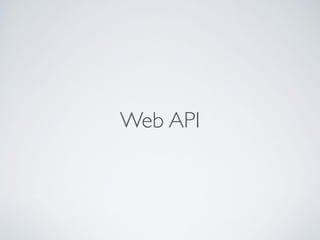 Web API 
 