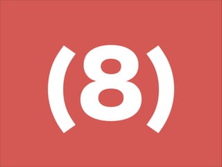 (8)
 