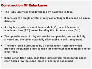 Ruby laser | PPT