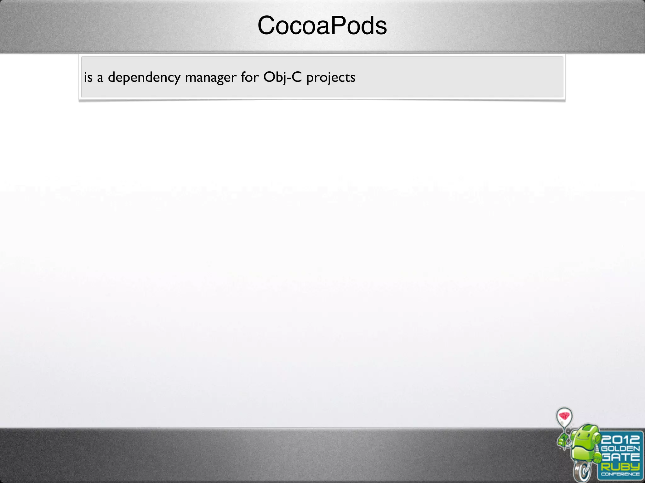 CocoaPods
is a dependency manager for Obj-C projects
 