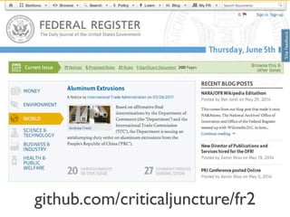 github.com/criticaljuncture/fr2
 