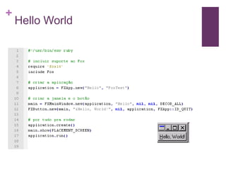Ruby No Desktop - Marcelo Castellani