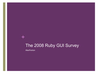 Ruby No Desktop - Marcelo Castellani