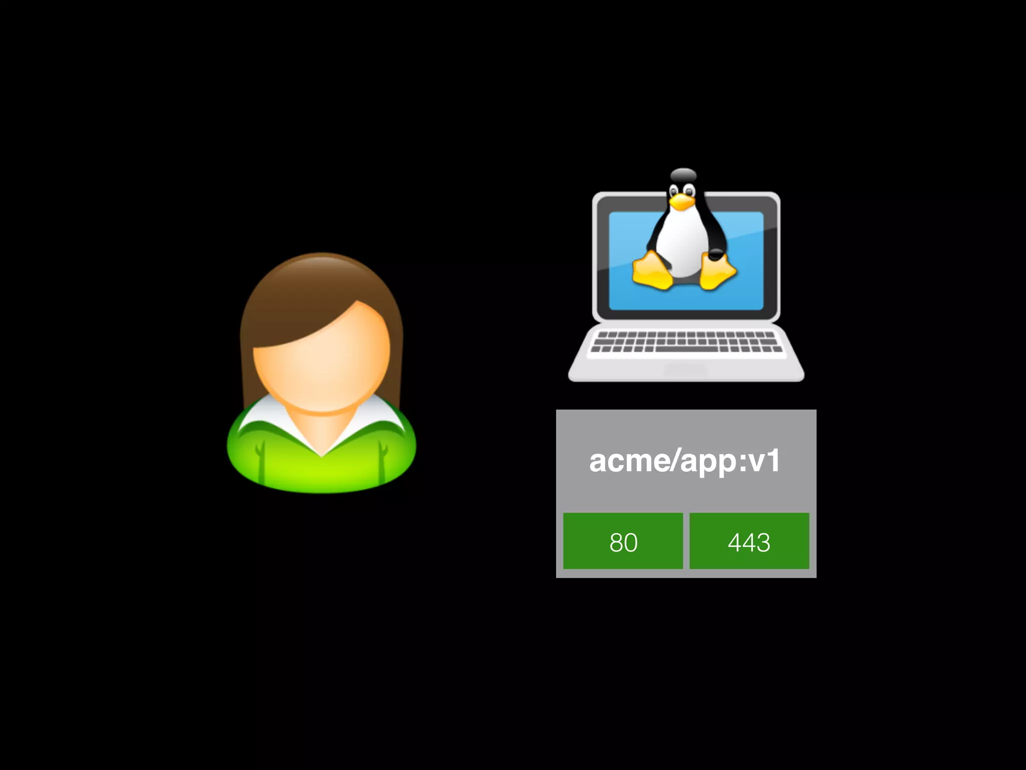 acme/app:v1 80 443