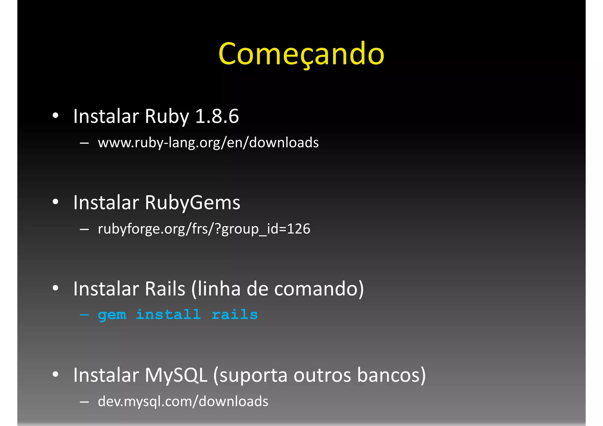 Ruby On Rails