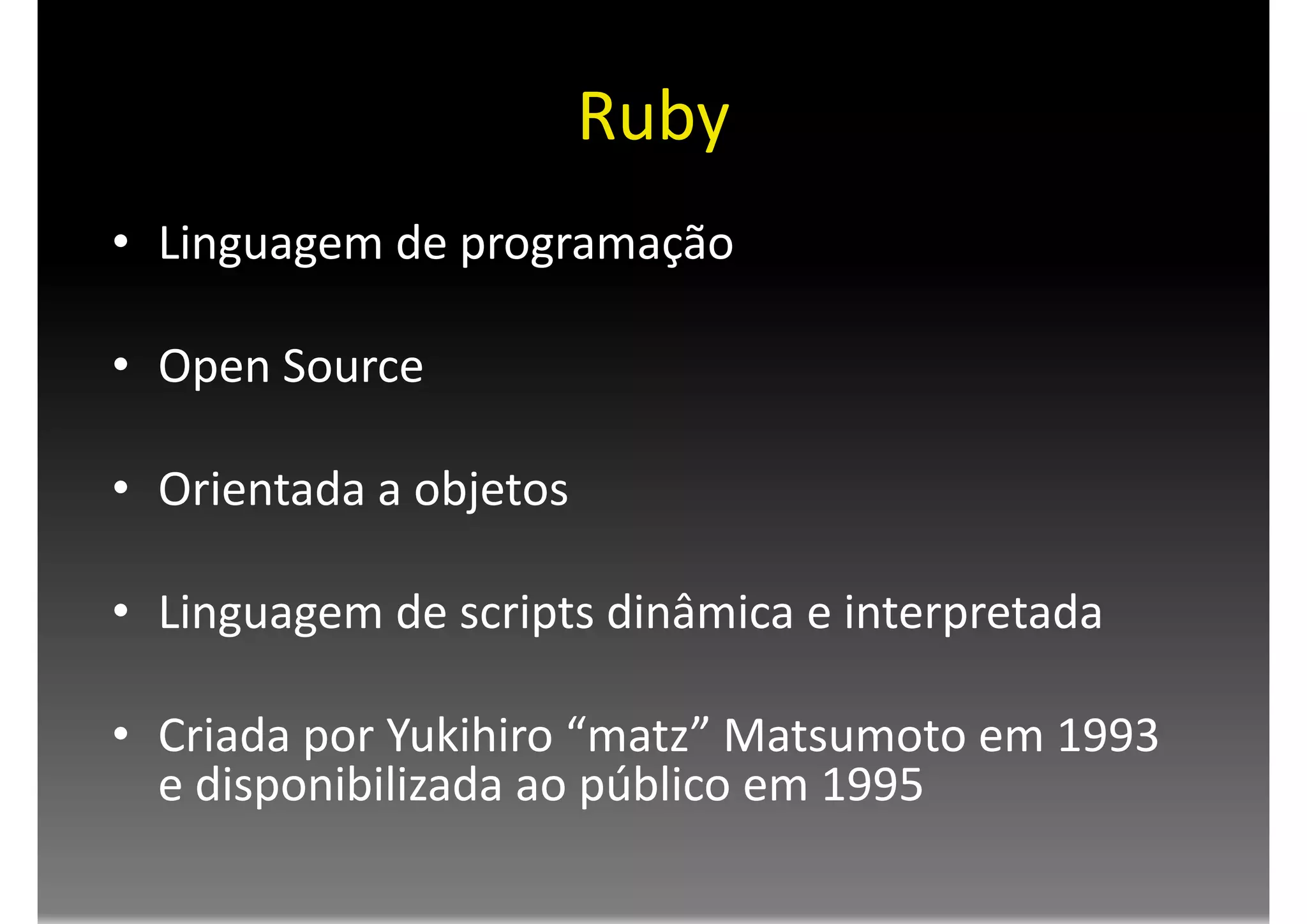 Ruby On Rails