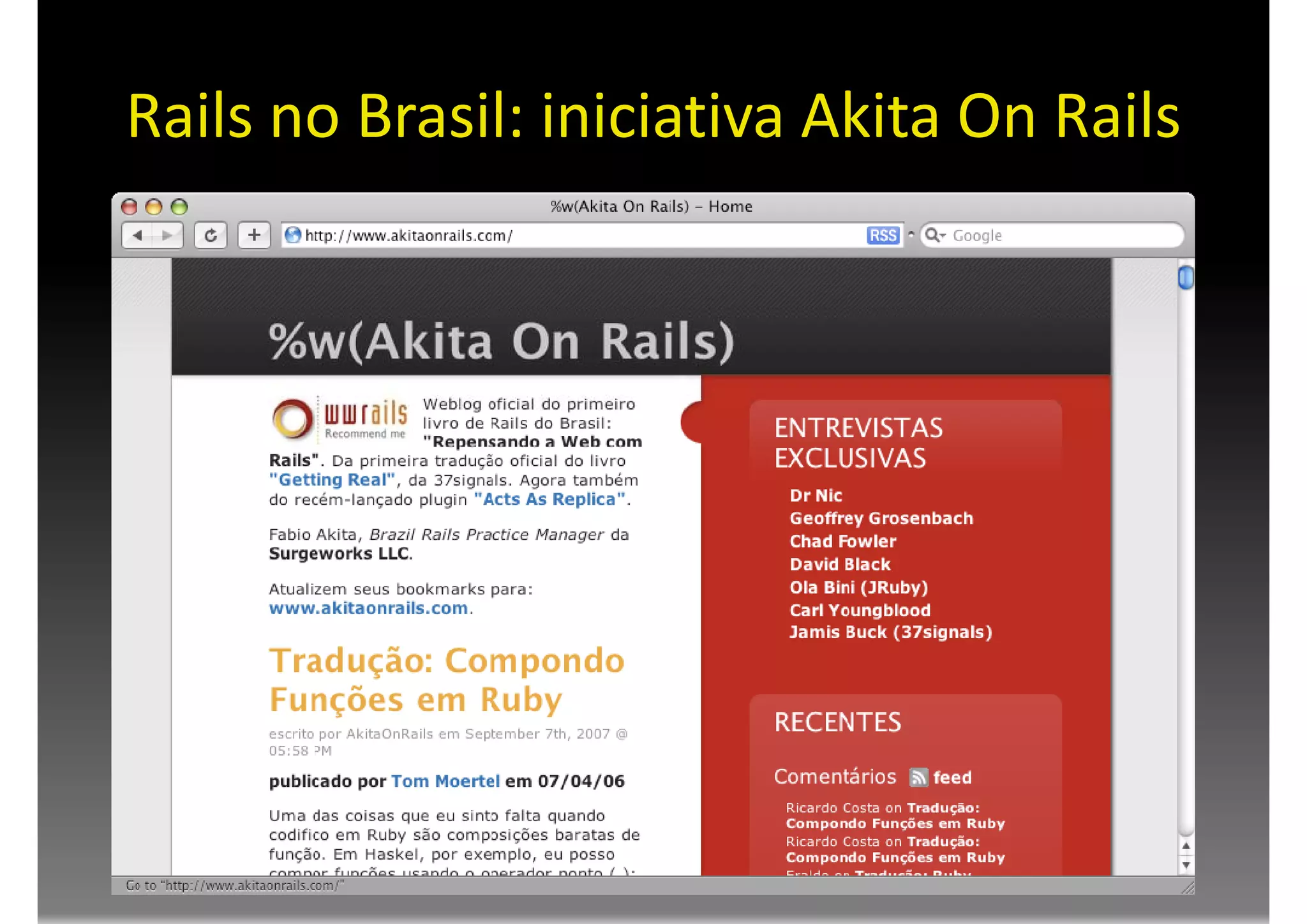 Ruby On Rails