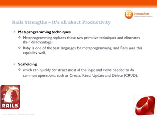 What Is Rails Programming Language Ruby on rails | PPT