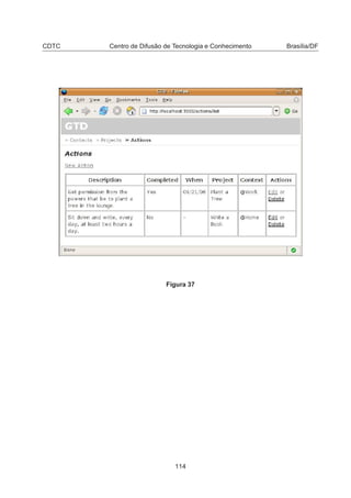 CDTC Centro de Difusão de Tecnologia e Conhecimento Brasília/DF
Figura 37
114
 