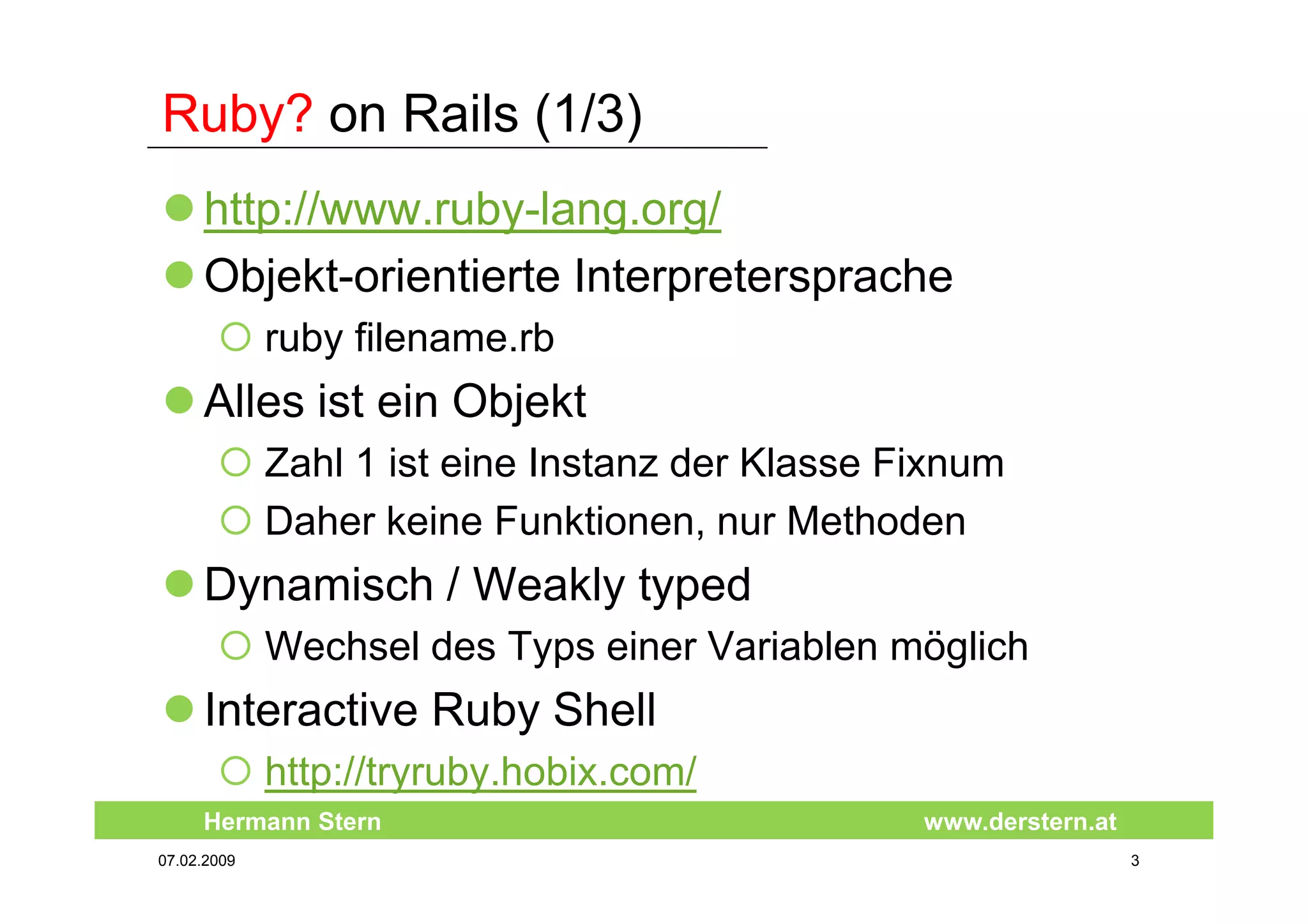 Ruby On Rails Hermann Stern Bcklu