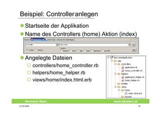 Ruby On Rails Hermann Stern Bcklu