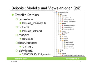 Ruby On Rails Hermann Stern Bcklu