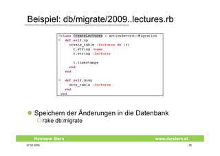 Ruby On Rails Hermann Stern Bcklu