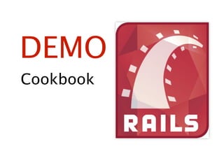 DEMO
Cookbook
 