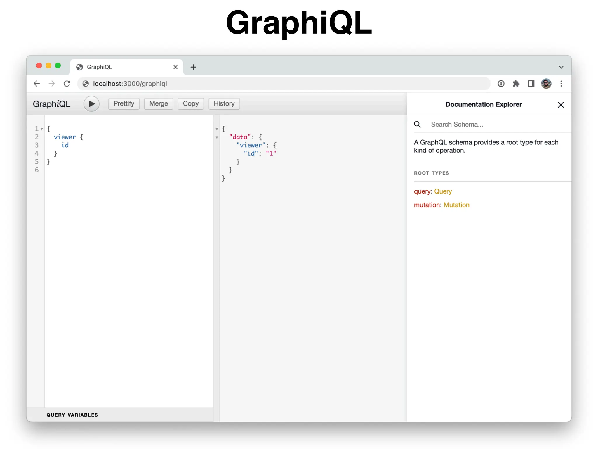 GraphiQL
 