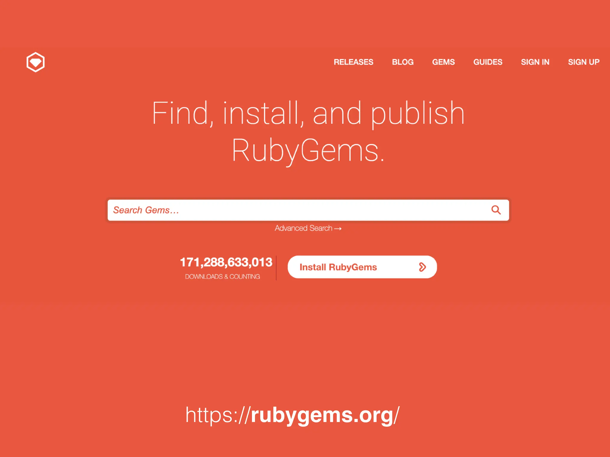 https://rubygems.org/
 