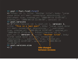 Ruby On Rails Introduction