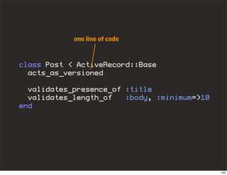 Ruby On Rails Introduction