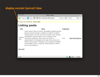 Ruby On Rails Introduction