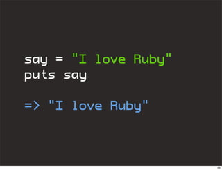 Ruby On Rails Introduction