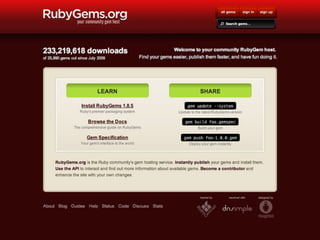 Ruby/Rails