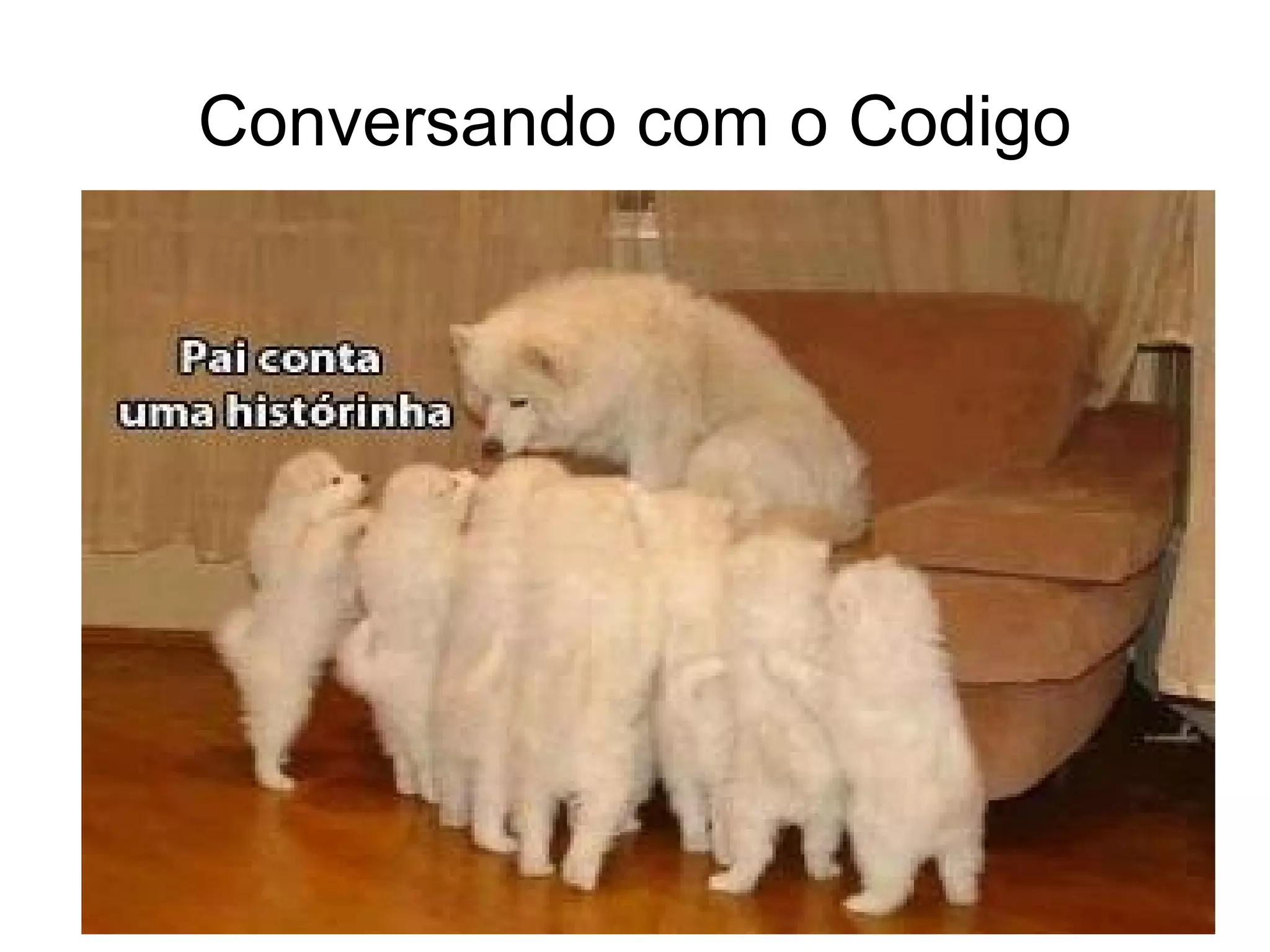 Conversando com o Codigo
 