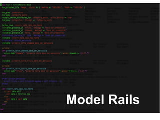 Model Rails
 
