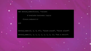 Ruby talk | PPTX