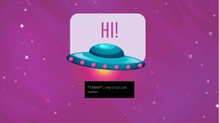 Ruby talk | PPTX