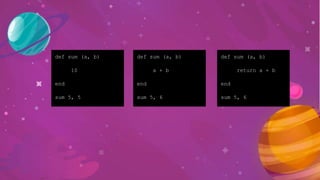 Ruby talk | PPTX