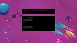 Ruby talk | PPTX