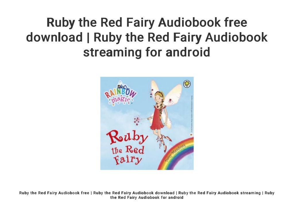 Ruby the Red Fairy Audiobook free download Ruby the Red Fairy Audio…