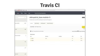 Travis CI
 