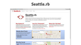 Seattle.rb
 