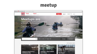 meetup
 